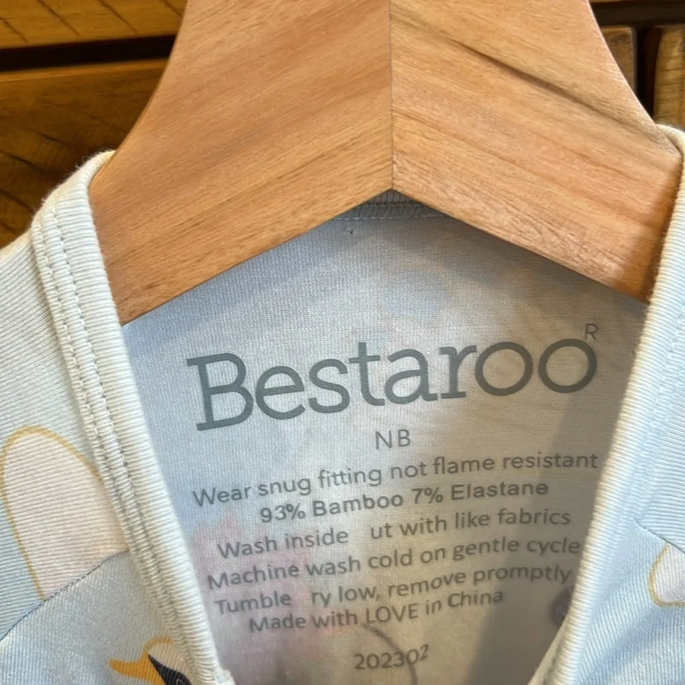 Bestaroo Baby Newborn Swan Song Footie
